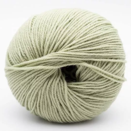 kremke soul wool bébé soft wash merinowol pale green