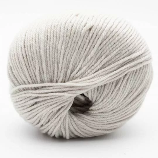 kremke soul wool bébé soft wash merinowol 19 pale grey