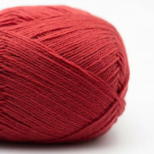 Sokkenwol sokkengaren Kremke Soul Wool Edelweiss Classic 409 Deep Red