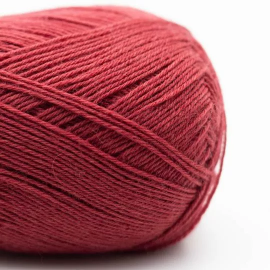 Sokkenwol sokkengaren Kremke Soul Wool Edelweiss Classic 410 Burgundy Red