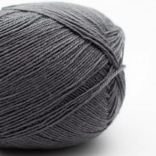 Sokkenwol sokkengaren Kremke Soul Wool Edelweiss Classic 425 Dark Grey